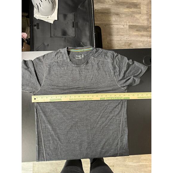 Smartwool Grey Short Sleeve Merino 150 Baselayer Shirt Size Large - Picture 4 of 8